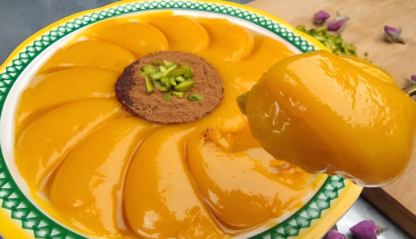 طرز تهیه حلوای شیر حلوای شیر خانگی با زعفران