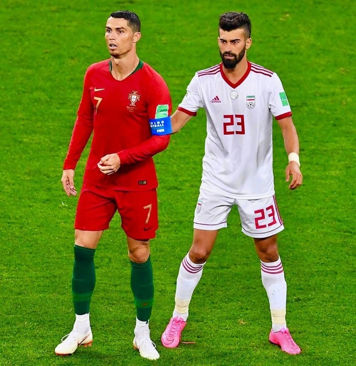 رامین رضاییان و رونالدو