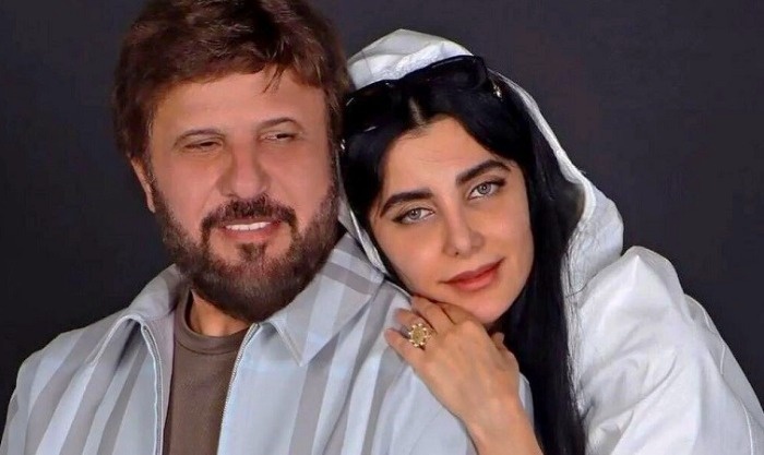 مرتضوی و همسرش ستاره سعیدی بیژن ستاره سعیدی همسر بیژن مرتضوی