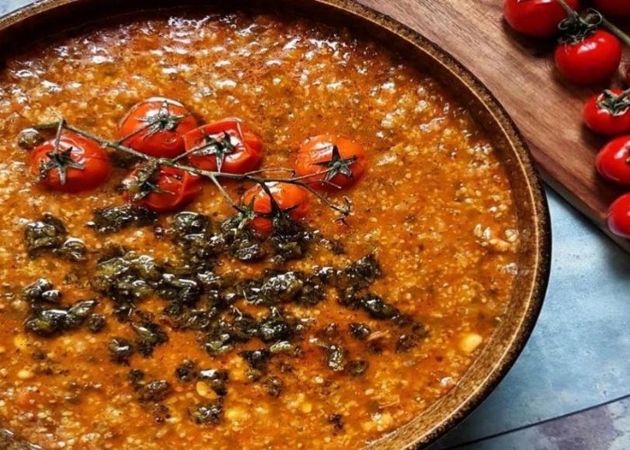 طرز تهیه آش گوجه خیلی خوشمزه آش گوجه خیلی خوشمزه