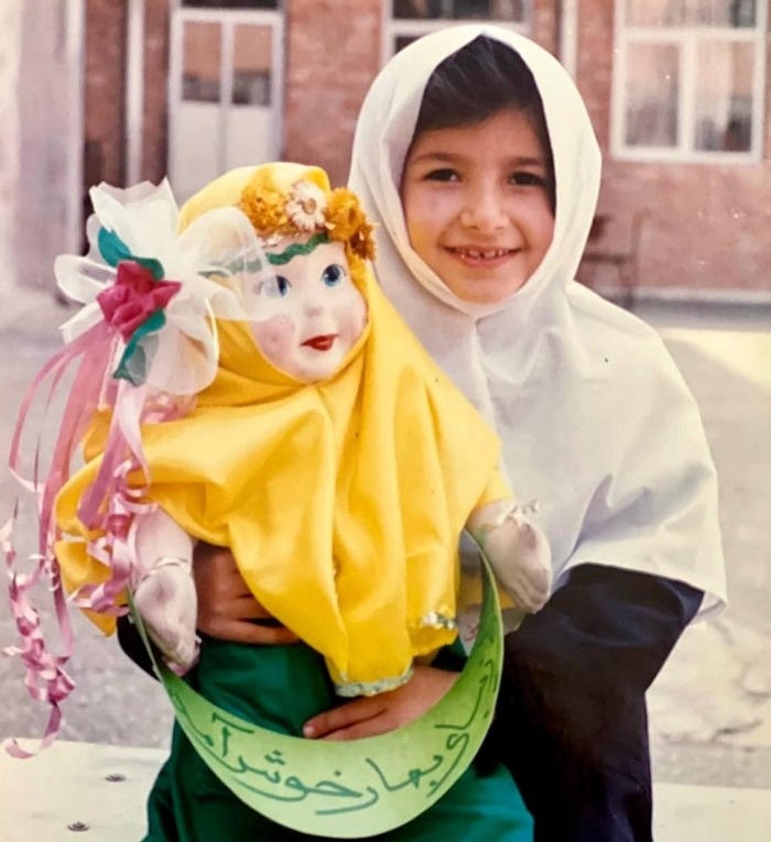 عکس کودکی ملیکا زارعی کودکی ملیکا زارعی