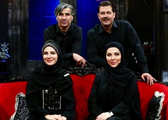 حضور ملیکا زارعی در برنامه عمارت ملیکا زارعی در عمارت