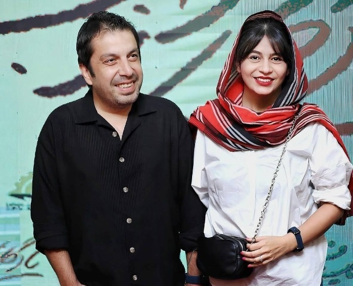 عکس عباس جمشیدی فر و همسرش عباس جمشیدی فر و همسرش