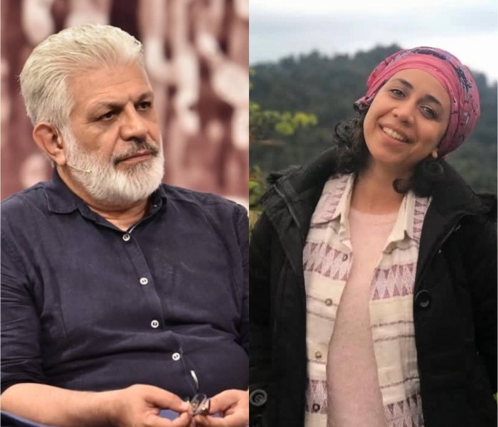 عکس پرویز فلاحی پور و دخترش پرویز فلاحی پور و دخترش