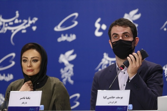 یکتا ناصر و یوسف حاتمی کیا یکتا ناصر و یوسف حاتمی کیا