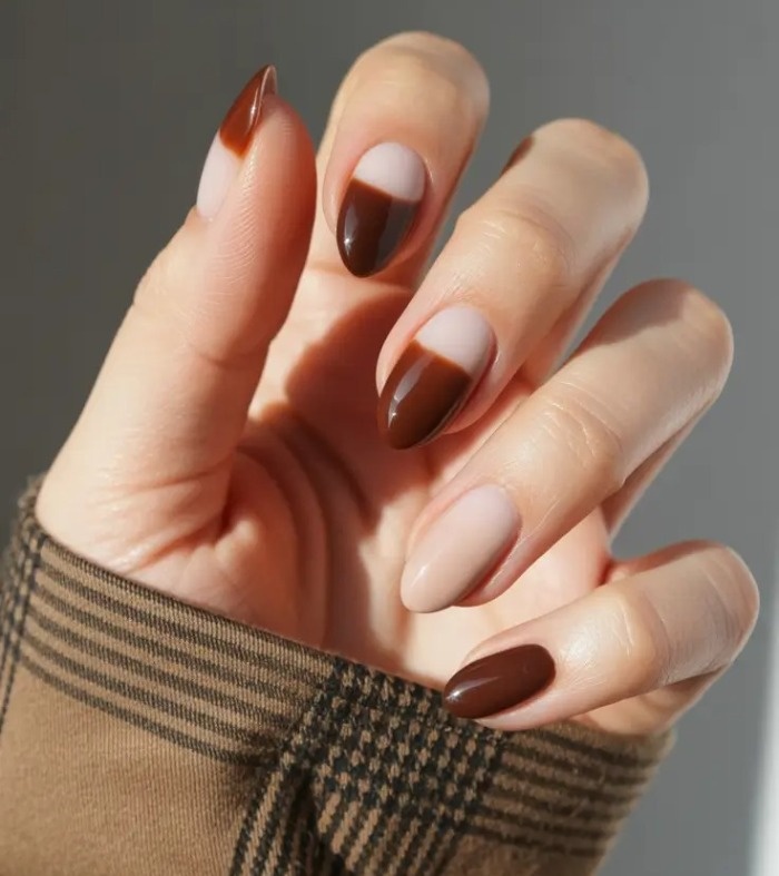 مدل لاک ژل پاییزی لاک ژل پاییزی