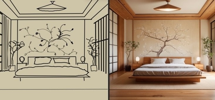 هوش مصنوعی رایگان طراحی دکوراسیون با ImagineArt