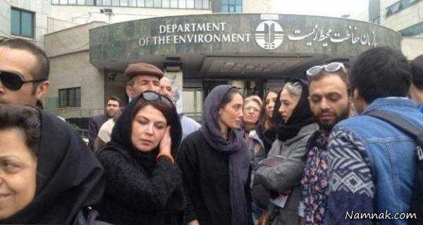 تجمع در پارک لاله ، سیزده بدر ، بازداشت سوسن پرور