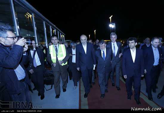 حضور نمایندگان دو کشور نمایندگان دو کشور ، ایرفرانس ، پرواز ایرفرانس