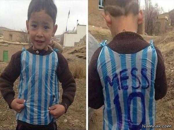 مرتضی احمدی ، لیونل مسی ، کودک عاشق مسی
