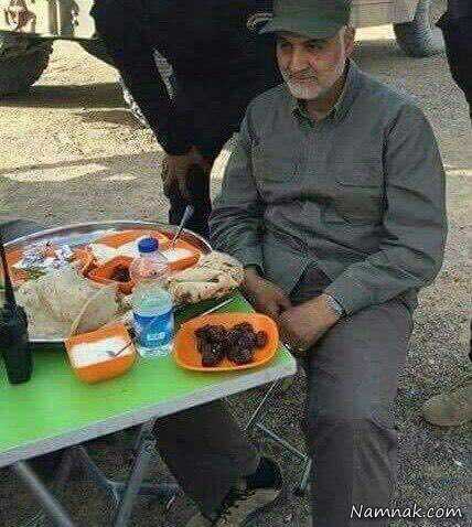 غذای مخصوص برای سردار سلیمانی و مدافعان حرم در سوریه!