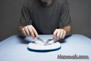 افراد کم اشتها