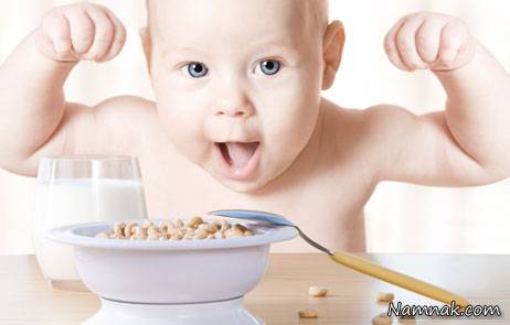غذای کمکی کودک غذای کودک