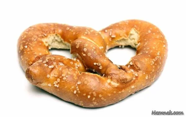 طرز تهیه نان برتزل نان برتزل