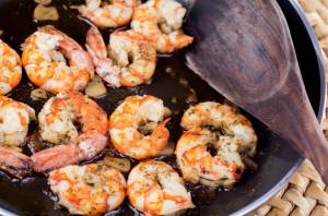 طرز تهیه خوراک میگو ، خوراک میگوی تند