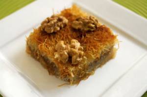 طرز تهیه کادایف گردویی ، کادایف گردویی