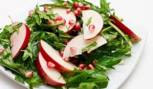 طرز تهیه سالاد سیب و انار ، سالاد سیب و انار