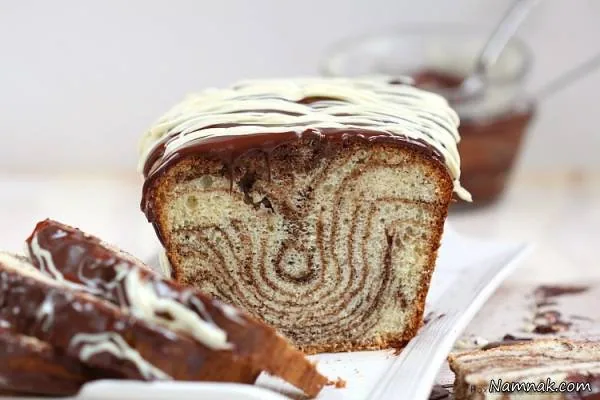 طرز تهیه کیک مرمرین کیک مرمرین