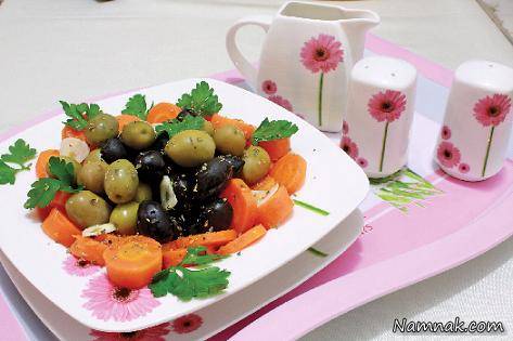 سالاد زیتون سالاد