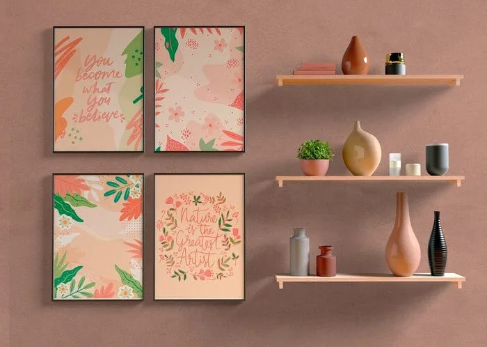 فنگ شویی محیط کار وسایل تزیینی دیوار