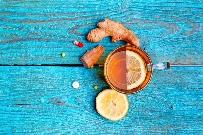 دمنوش زنجبیل مخصوص بیماری های ویروسی دمنوش زنجبیل