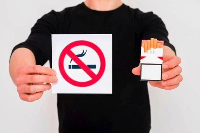 ترک سیگار قبل عمل ترمیمی بینی ترک مصرف سیگار