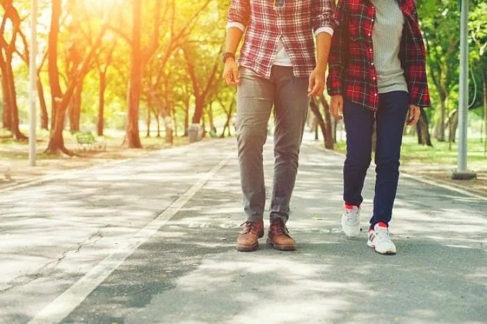 پیاده روی برای لاغری شکم پیاده روی سریع