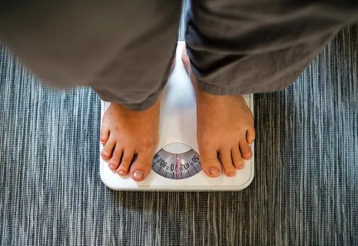 زمان وزن کردن اختلاف وزن در زمان پریود