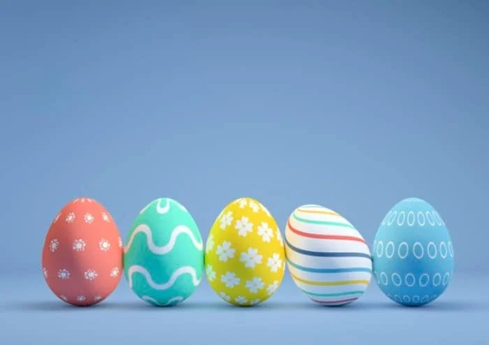 تخمه مرغ رنگی هفت سین 94 تخمه مرغ رنگی هفت سین