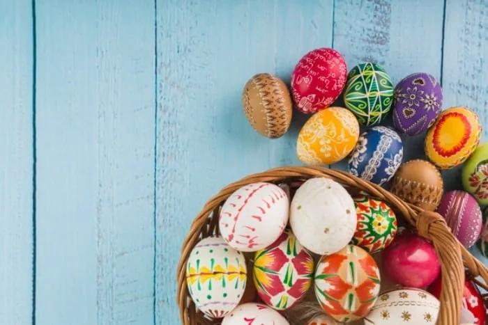 تخمه مرغ رنگی هفت سین 94 تخمه مرغ رنگی هفت سین