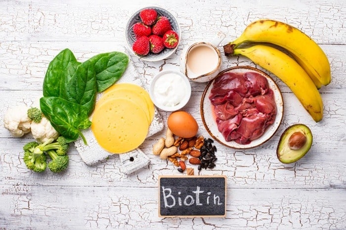 مواد غذایی بیوتین دار برای ناخن مواد غذایی بیوتن دار