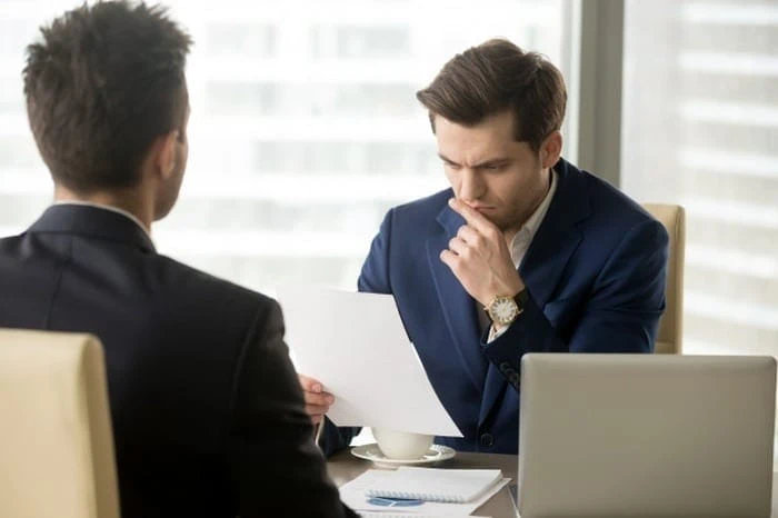 ترس قبل از مصاحبه ریختن ترس مصاحبه