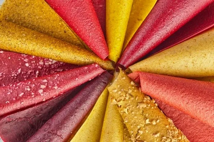 مراحل پخت لواشک مواد اولیه لواشک