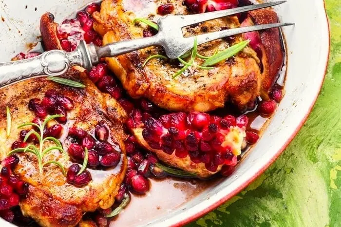 طرز تهیه خورشت مرغ و انار مرغ و انار
