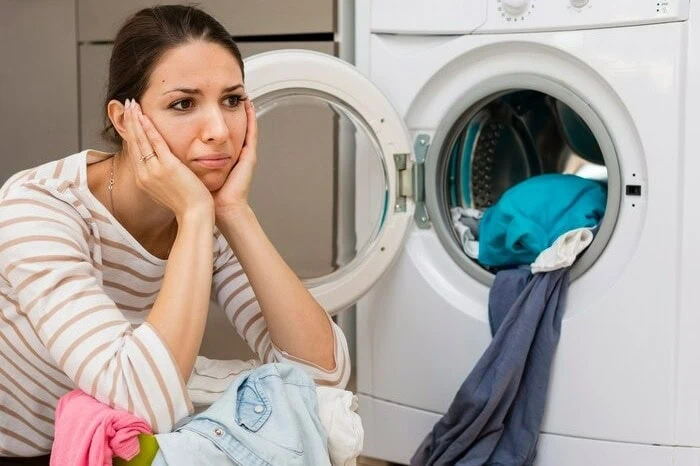 آبگیری ناکافی لباسشویی آبگیری لباسشویی