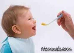 غذای کمکی ، غذای کمکی نوزاد