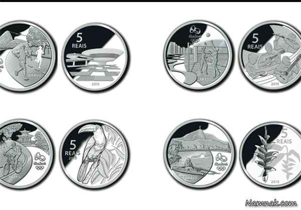 سکه های یادبود   المپیک ریو رونمایی شد