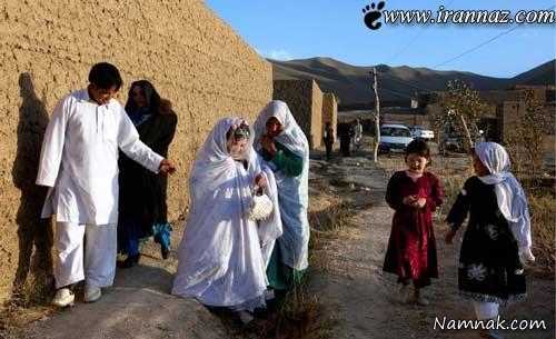 دختر کوچک افغان با مرد 85 ساله ازدواج کرد ، ازدواج اجباری ، ازدواج دختر 11 ساله