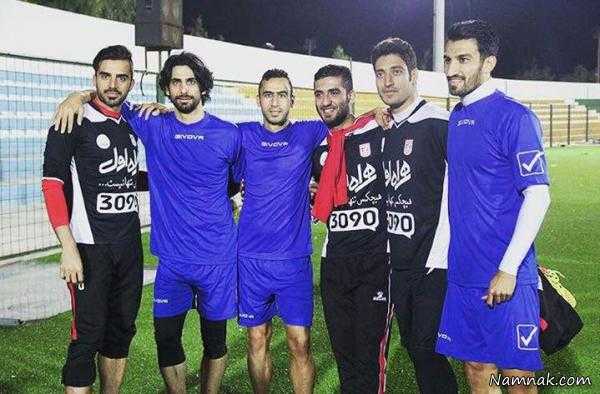 سلفی های ورزشکاران ایرانی در شبکه های اجتماعی 