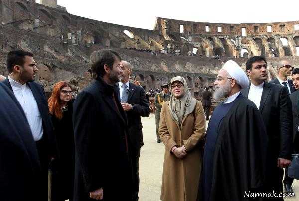 مترجم رئیس جمهور در ایتالیا همسر حمید معصومی نژاد بود ، ایتالیا ، مترجم رئیس جمهور