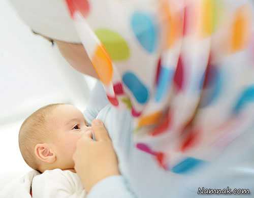 10 اشتباه بزرگ مادران شیرده  ، شیر دادن ، گريه كردن نوزادان