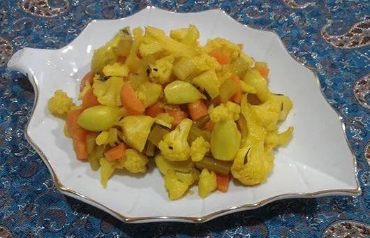 طرز تهیه ترشی مخلوط خانگی ترشی مخلوط خانگی