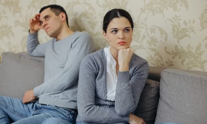 زن و شوهر عصبانی عصبانیت
