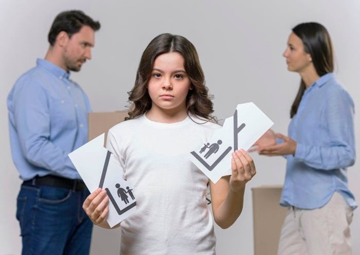 تاثیر طلاق والدین بر فرزندان 