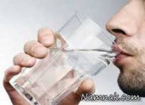 خوردن آب ناشتا ، خوردن آب