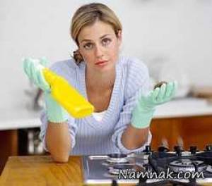 تمیز کردن اجاق گاز ، روش تميز كردن اجاق گاز