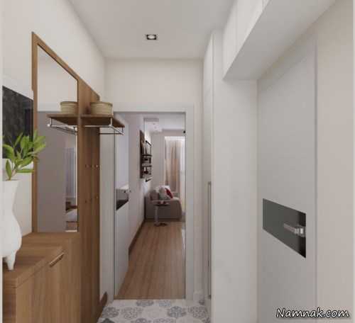 طراحی و دکوراسیون آپارتمان کوچک