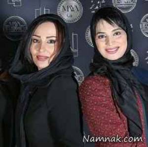 بازیگران در افتتاحیه رستوران
