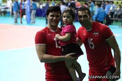خانواده تیم ملی والیبال ، سلفی همسران بازیکنان والیبال ، بازیکنان والیبال ایران