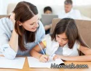 انجام تکالیف مدرسه ، انجام تکالیف مدرسه توسط کودکان